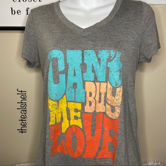 Vintage Concert Tees Tops - 2/$15 The Beatles Can’t Buy Me Love V-Neck Tee
